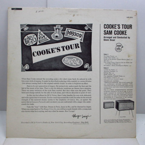SAM COOKE (サム・クック) - Cooke's Tour (US Orig.Stereo LP)