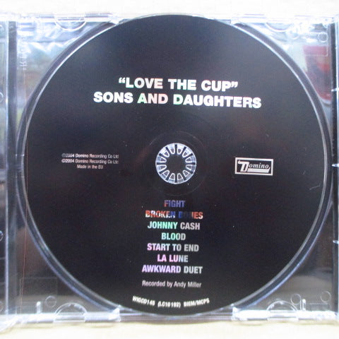 SONS AND DAUGHTERS - Love The Cup (Japan Orig.Enhanced CD-EP)