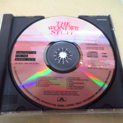 WONDER STUFF, THE - Construction For the Modern Idiot (Japan Orig.CD/Band Shortage)