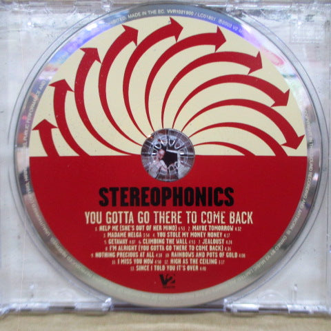 STEREOPHONICS (ステレオフォニックス) - You Gotta Go There To Come Back (EU 限定 CD+スリップケース)