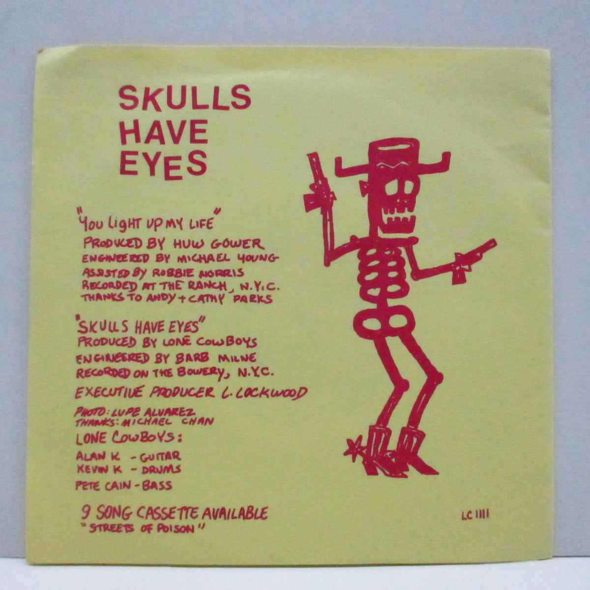 LONE COWBOYS (ローン・カウボーイズ) - You Light Up My Life (US Orig.7")