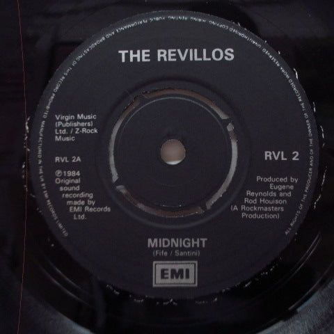 REVILLOS, THE (ザ ・レヴィロス) - Midnight / Z〜X〜7 (UK Orig.7")