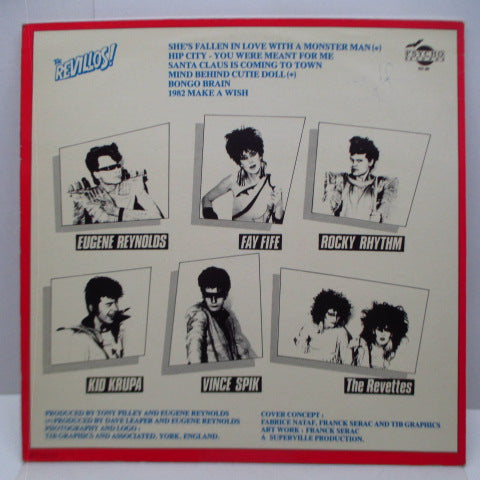 REVILLOS, THE (ザ ・レヴィロス) - It's The Return Of The Revillos : Teen Beat (France Orig.MLP)