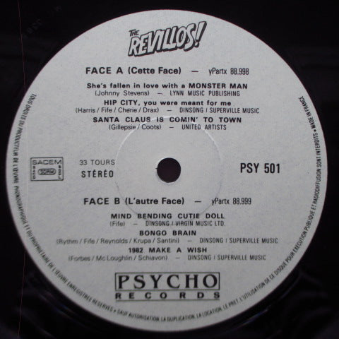 REVILLOS, THE (ザ ・レヴィロス) - It's The Return Of The Revillos : Teen Beat (France Orig.MLP)