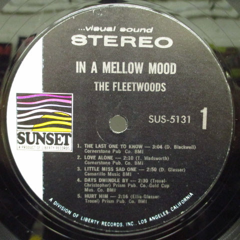 FLEETWOODS (フリートウッズ) - In A Mellow Mood (US オリジナル・ステレオ LP)