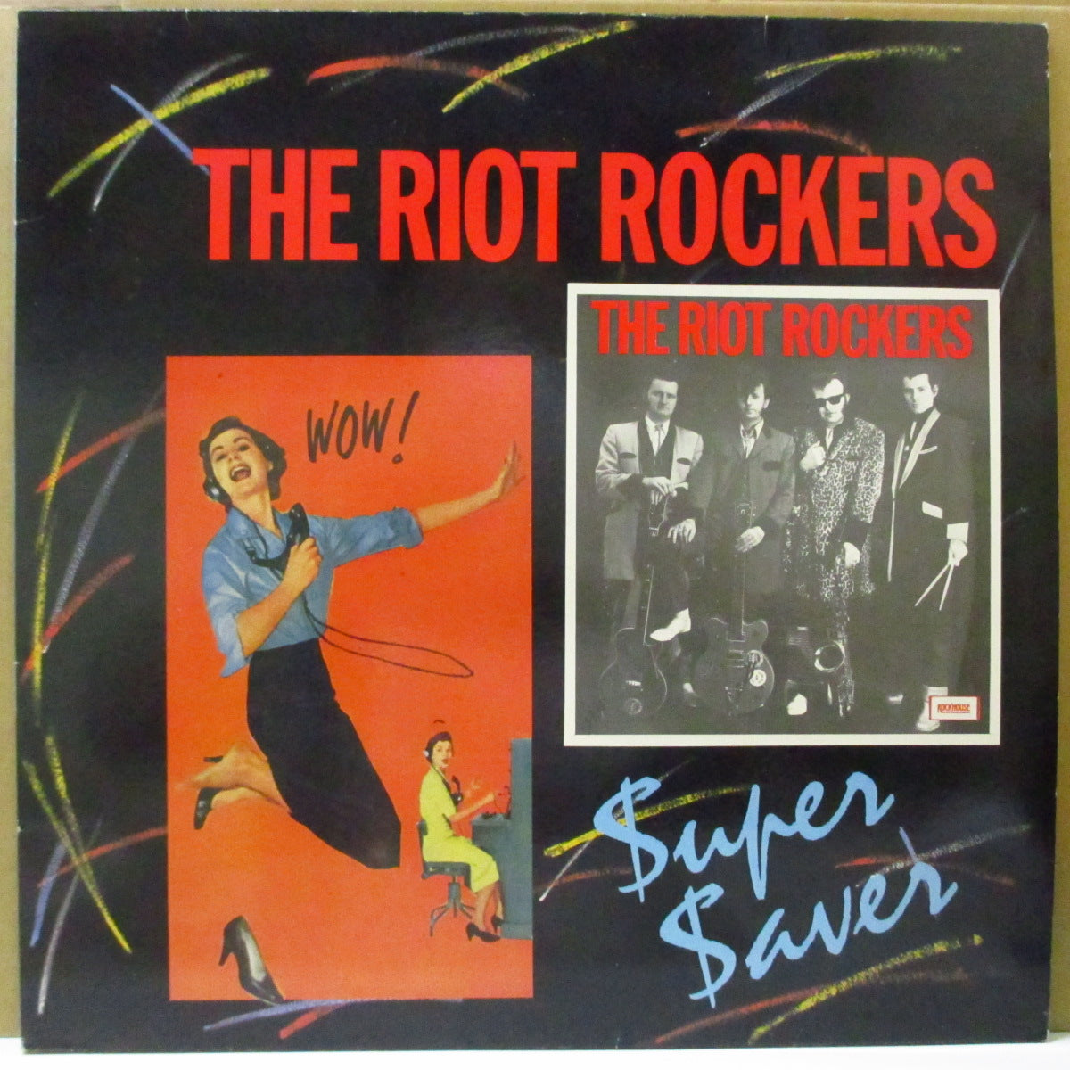 RIOT ROCKERS, THE (ザ・ライオット・ロッカーズ) - S.T. (Dutch '88 Reissue LP)