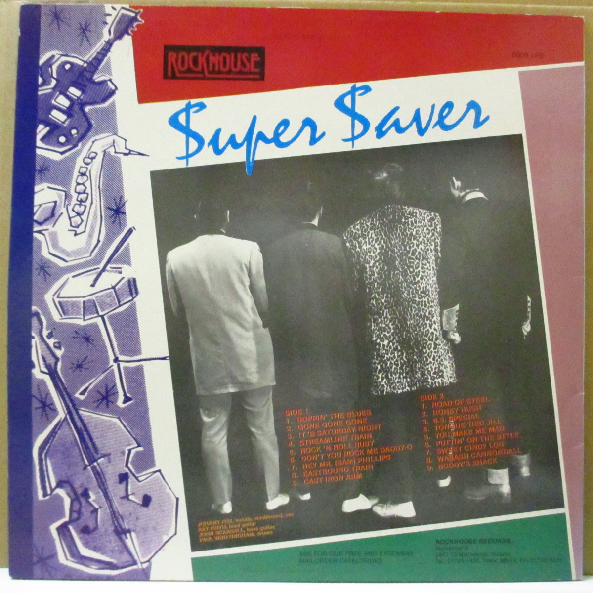 RIOT ROCKERS, THE (ザ・ライオット・ロッカーズ) - S.T. (Dutch '88 Reissue LP)