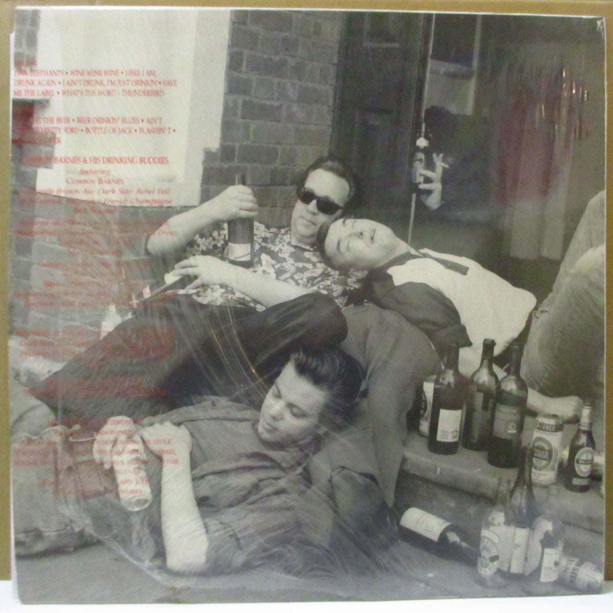 COWBOY BARNES & HIS DRINKING BUDDIES (カウボーイ・バーンズ&ヒズ・ドリンキング・バディーズ) - Big Beer Bonanza (US Orig.LP)