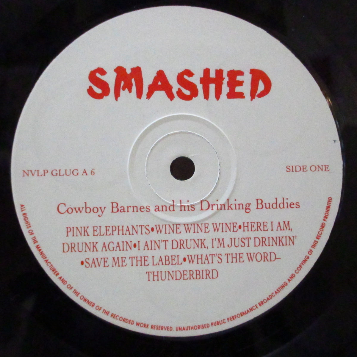 COWBOY BARNES & HIS DRINKING BUDDIES (カウボーイ・バーンズ&ヒズ・ドリンキング・バディーズ) - Big Beer Bonanza (US Orig.LP)