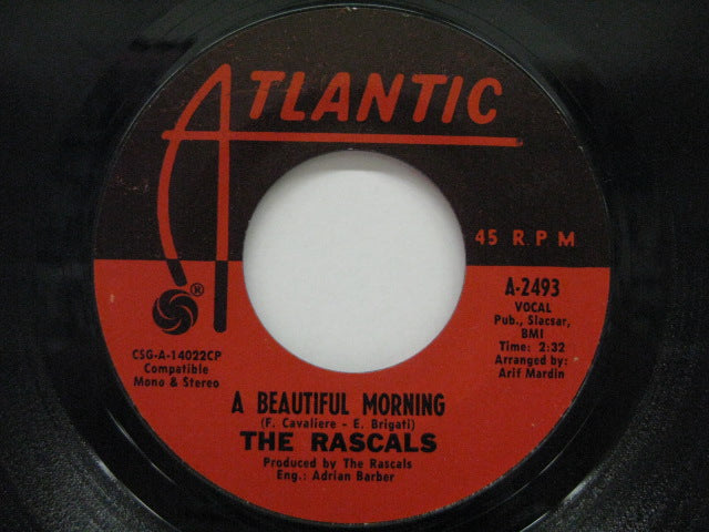 RASCALS(YOUNG) - A Beautiful Morning / Rainy Day