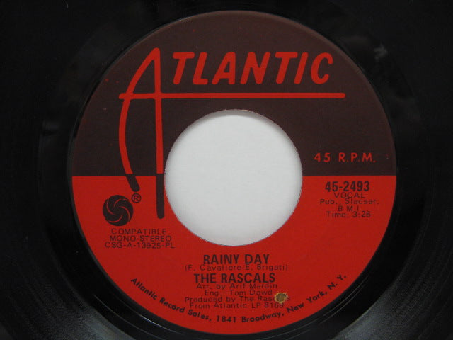 RASCALS(YOUNG)(ラスカルズ) - A Beautiful Morning / Rainy Day