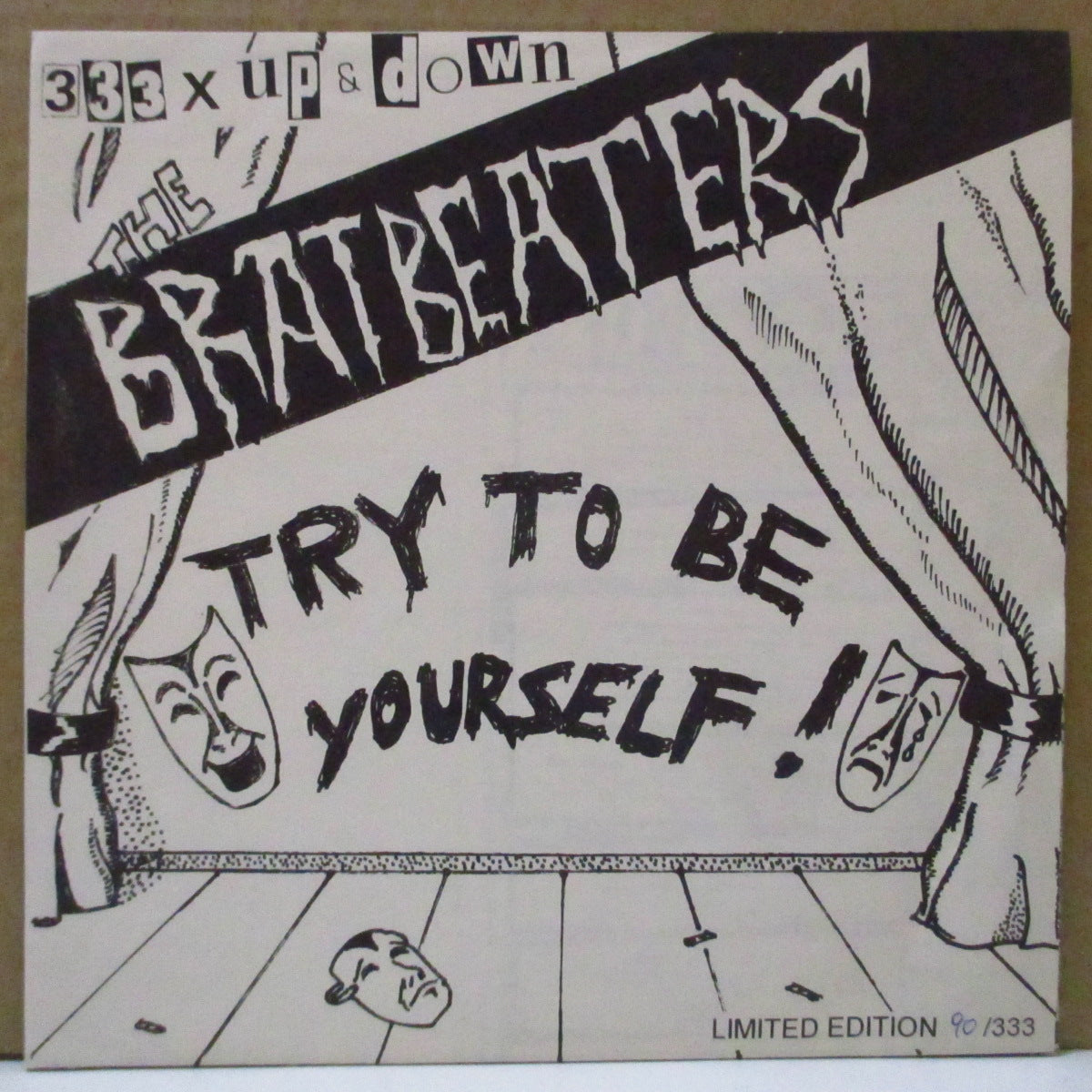 BRATBEATERS, THE (ブラットビーターズ) - Try To Be Yourself (German 333 Ltd.7"+Numbered PS)