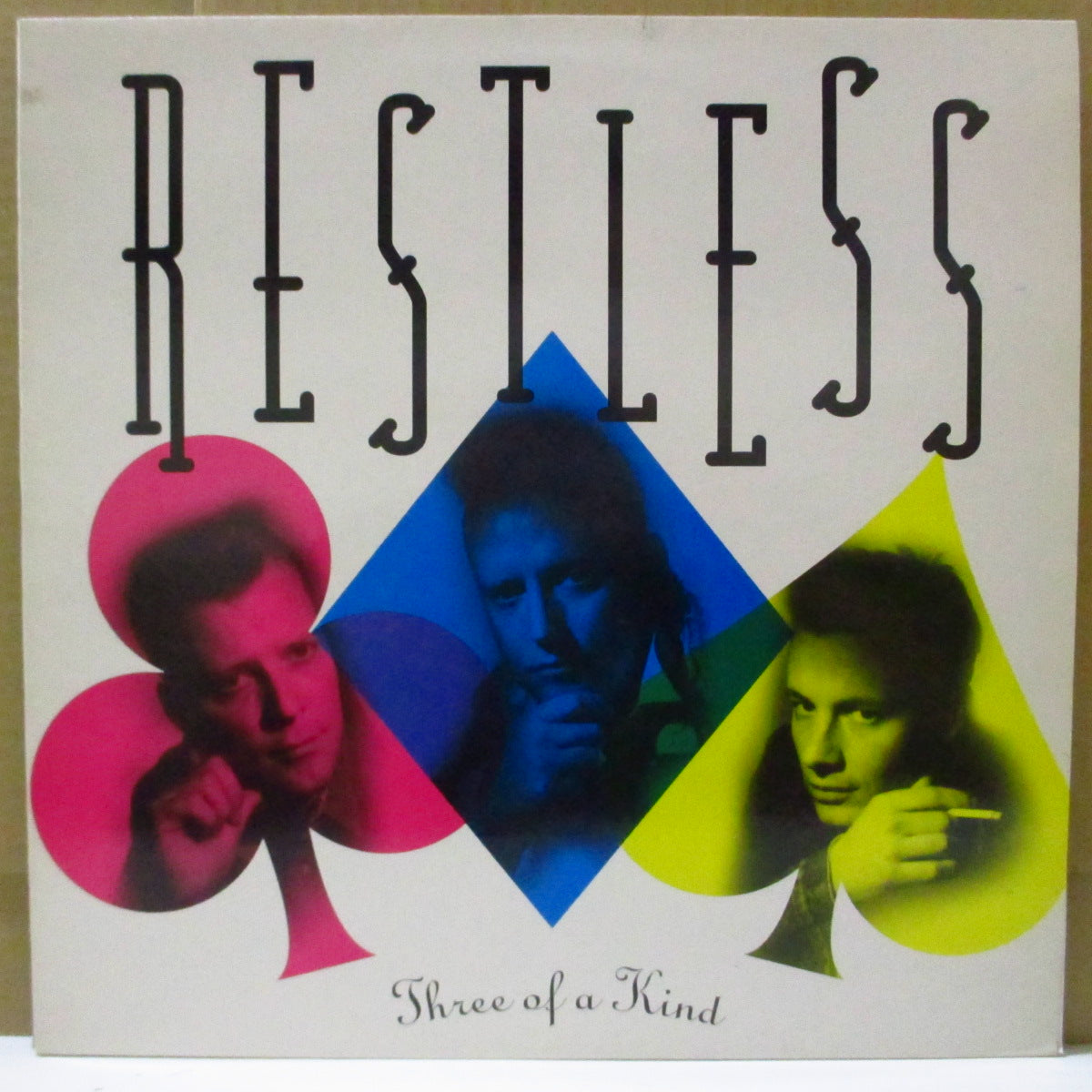RESTLESS (レストレス) - Three Of A Kind (UK Orig.Pink Vinyl LP)