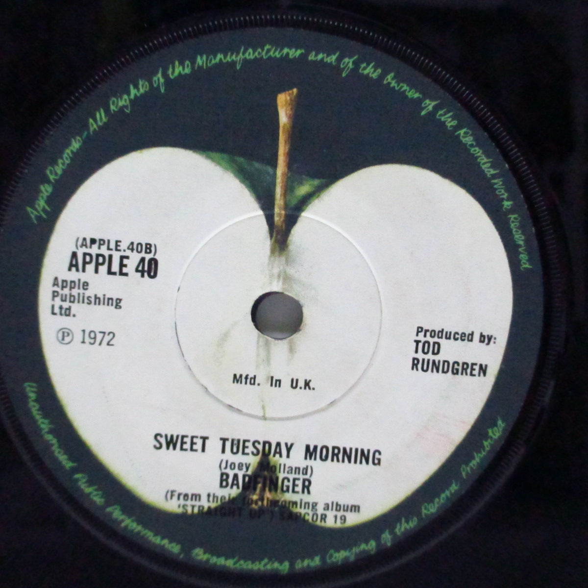 BADFINGER (バッドフィンガー) - Day After Day (UK オリジナル「フラットセンター」7")