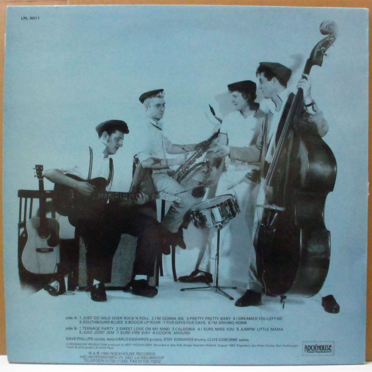 BLUE CATS (ブルー・キャッツ) - The Blue Cats (Dutch '90 Reissue LP/Blue CVR)