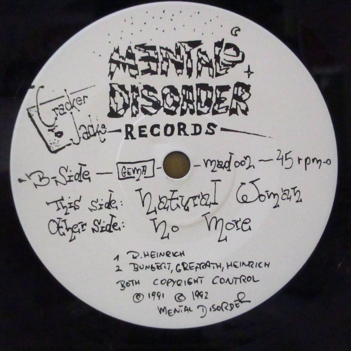 CRACKER JACKS, THE (ザ・クラッカー・ジャックス) - Live Im Kaisereck (German オリジナル 7")