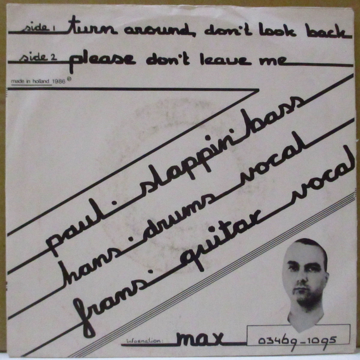 CHEVY CATS (シェヴィー・キャッツ) - Turn Around, Don't Look Back (Dutch オリジナル 7")