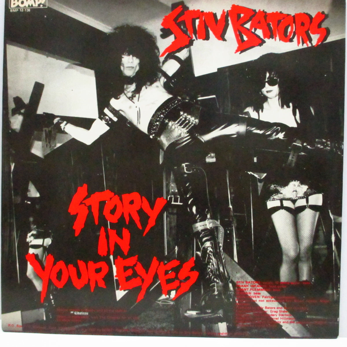 STIV BATORS (スティーヴ・ベイターズ) - Story In Your Eyes (US Orig.12)