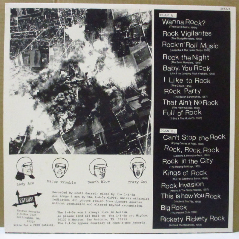 1-4-5S, THE - Rock Invasion (US オリジナル LP)