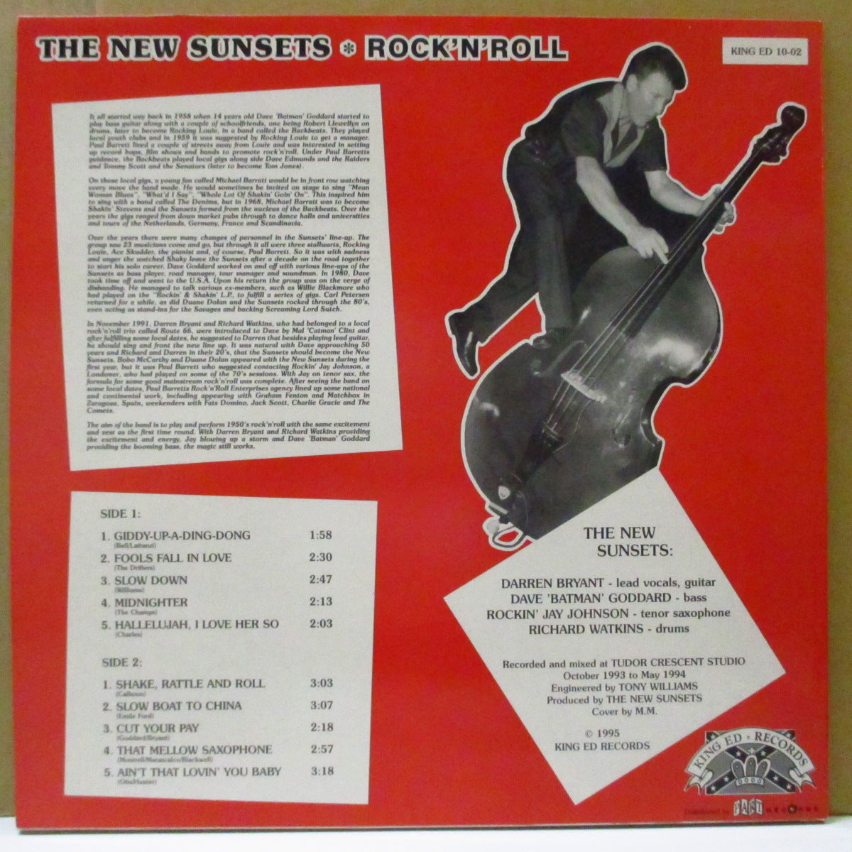 NEW SUNSETS, THE (ザ・ニュー・サンセッツ) - Rock'n'Roll (German Orig.10")