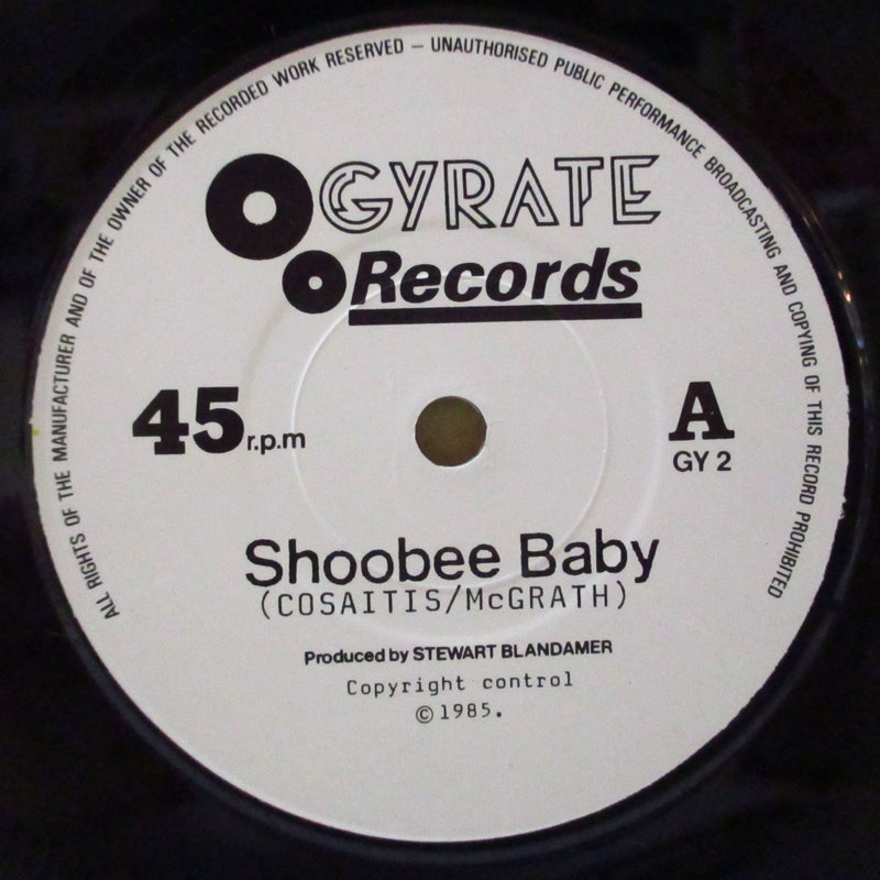 BUDDY CURTESS AND THE GRASSHOPPERS (バディ・カーテス・アンド・ザ・グラスホッパーズ)  - Shoobee Baby +2 (UK オリジナル 7"/ブラウン・ジャケ)