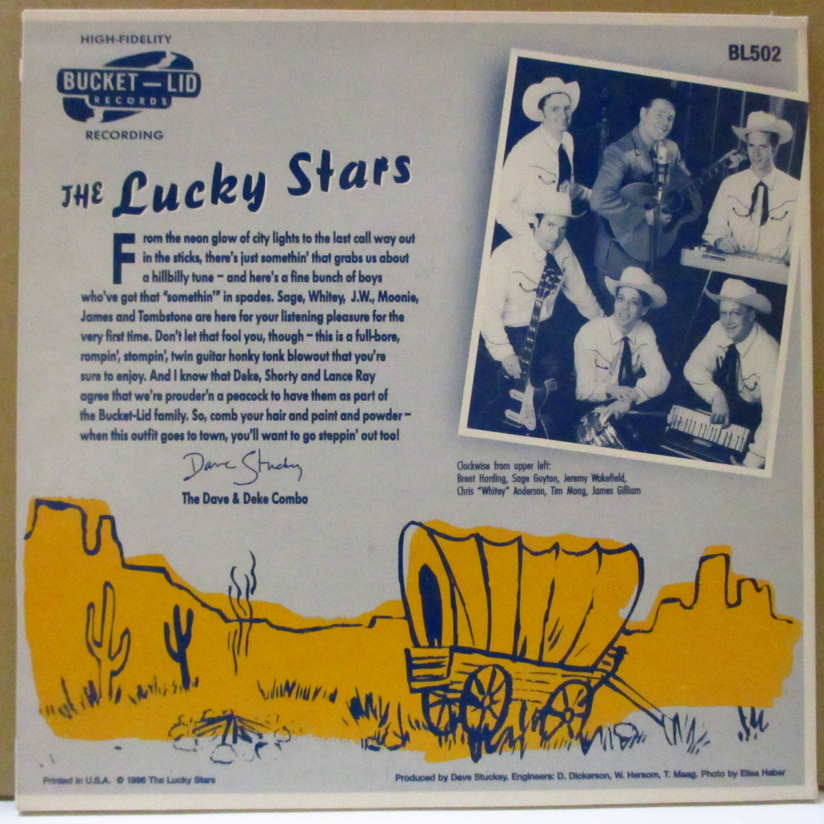 LUCKY STARS, THE (ザ・ラッキー・スターズ) - S.T. (US オリジナル 7")