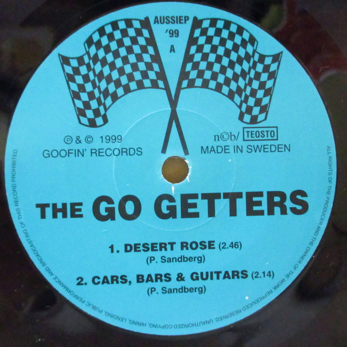 GO GETTERS, THE (ゴー・ゲッターズ) - Australian Tour '99 (Sweden オリジナル 7")
