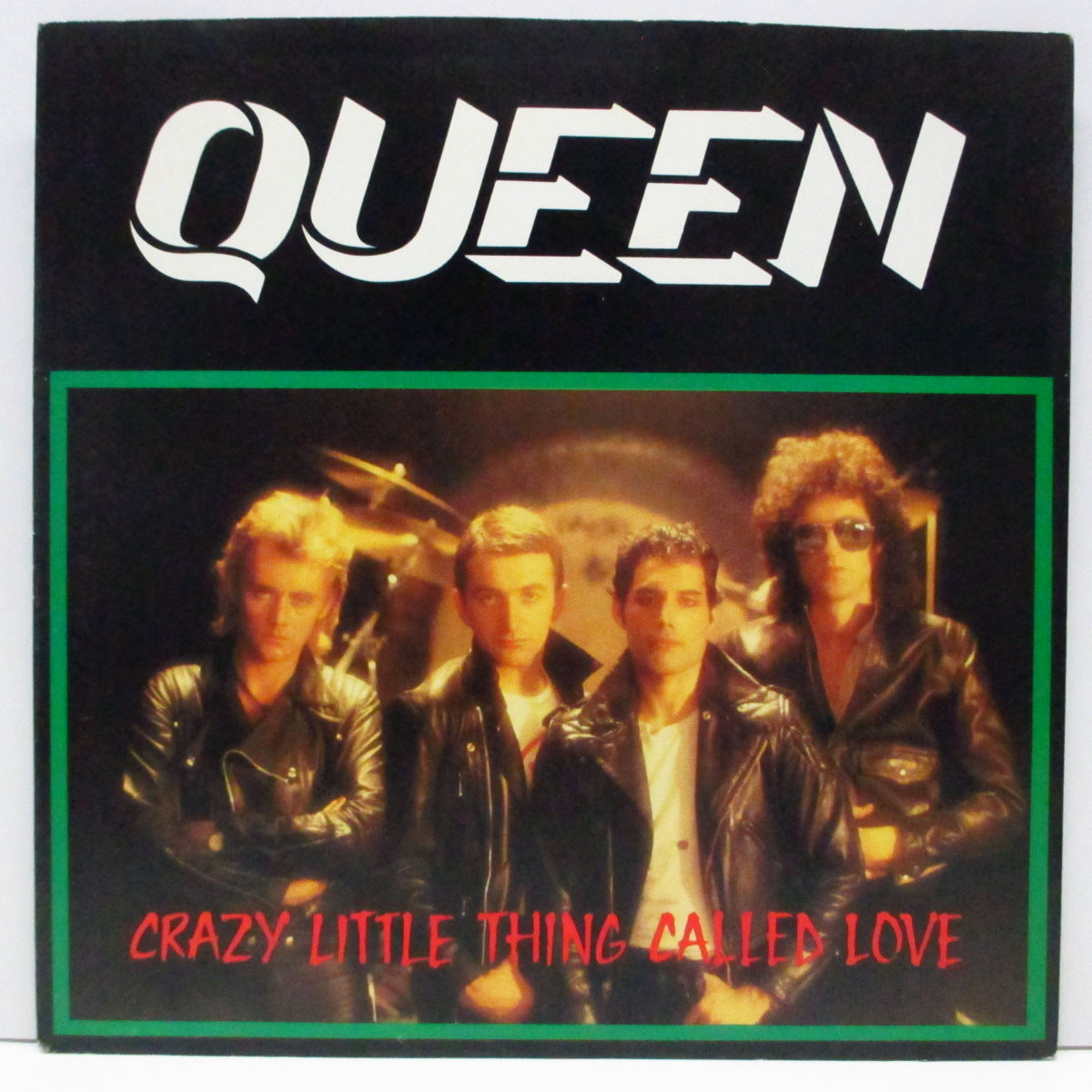 QUEEN (クイーン) - Crazy Little Thing Called Love (UK オリジナル「ラウンドセンター」7+光沢固紙ジャケ)