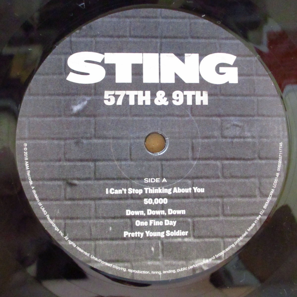 STING (スティング) - 57th & 9th (EU Orig.180 gram LP+GS)