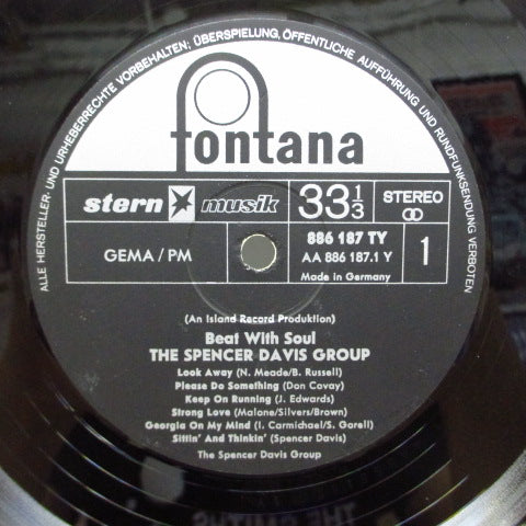 SPENCER DAVIS GROUP (スペンサー・デイヴィス・グループ) - Beat With Soul (German Orig.Stereo LP)