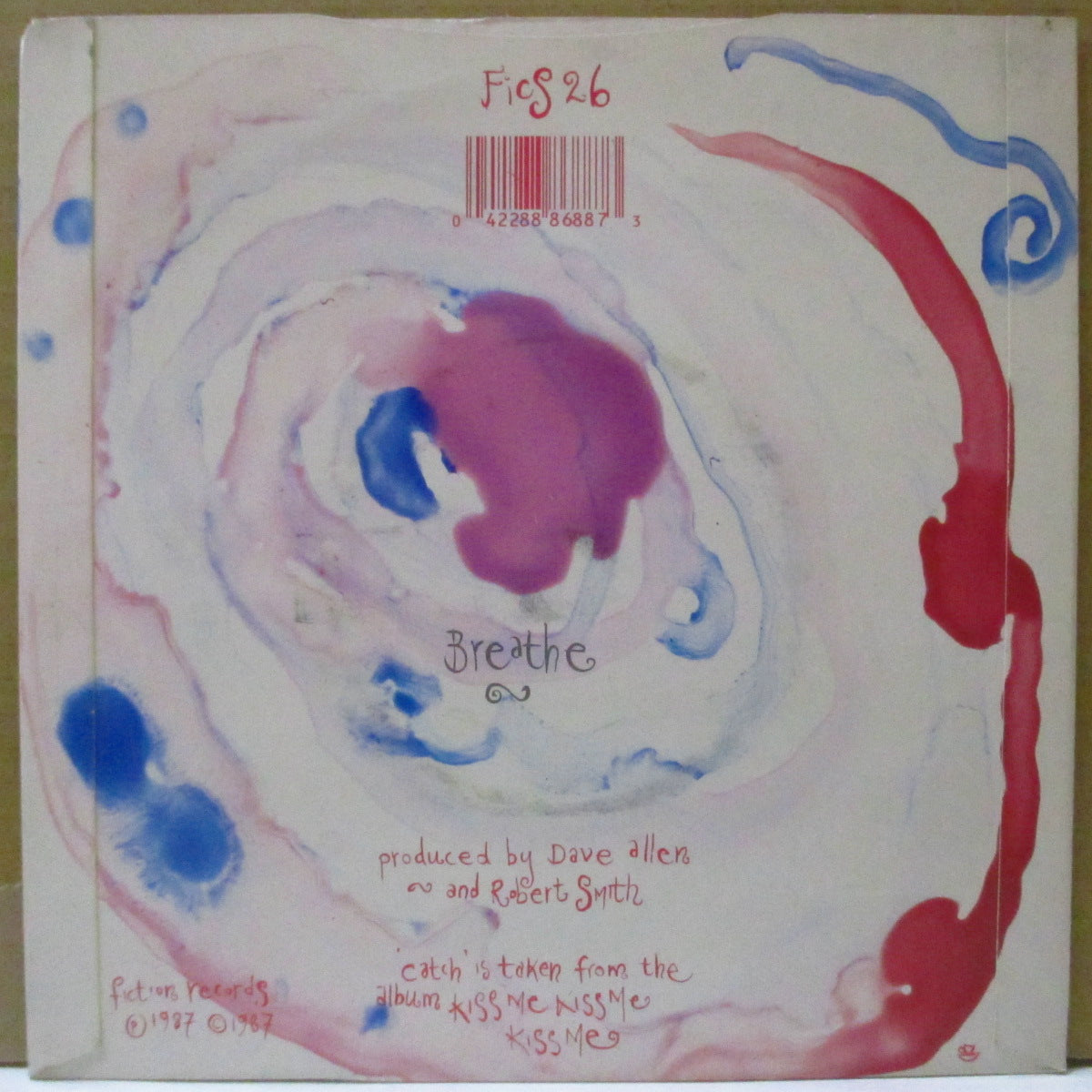 CURE, THE (ザ・キュアー) - Catch (UK オリジナル 7"+PS)