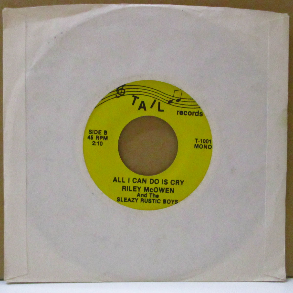 RILEY McOWEN And The Sleazy Rustic Boys (ライリー・マクオーウェン・アンド・ザ・スリージー・ラスティック・ボーイズ) - Go Go Go (Sweden オリジナル 7")