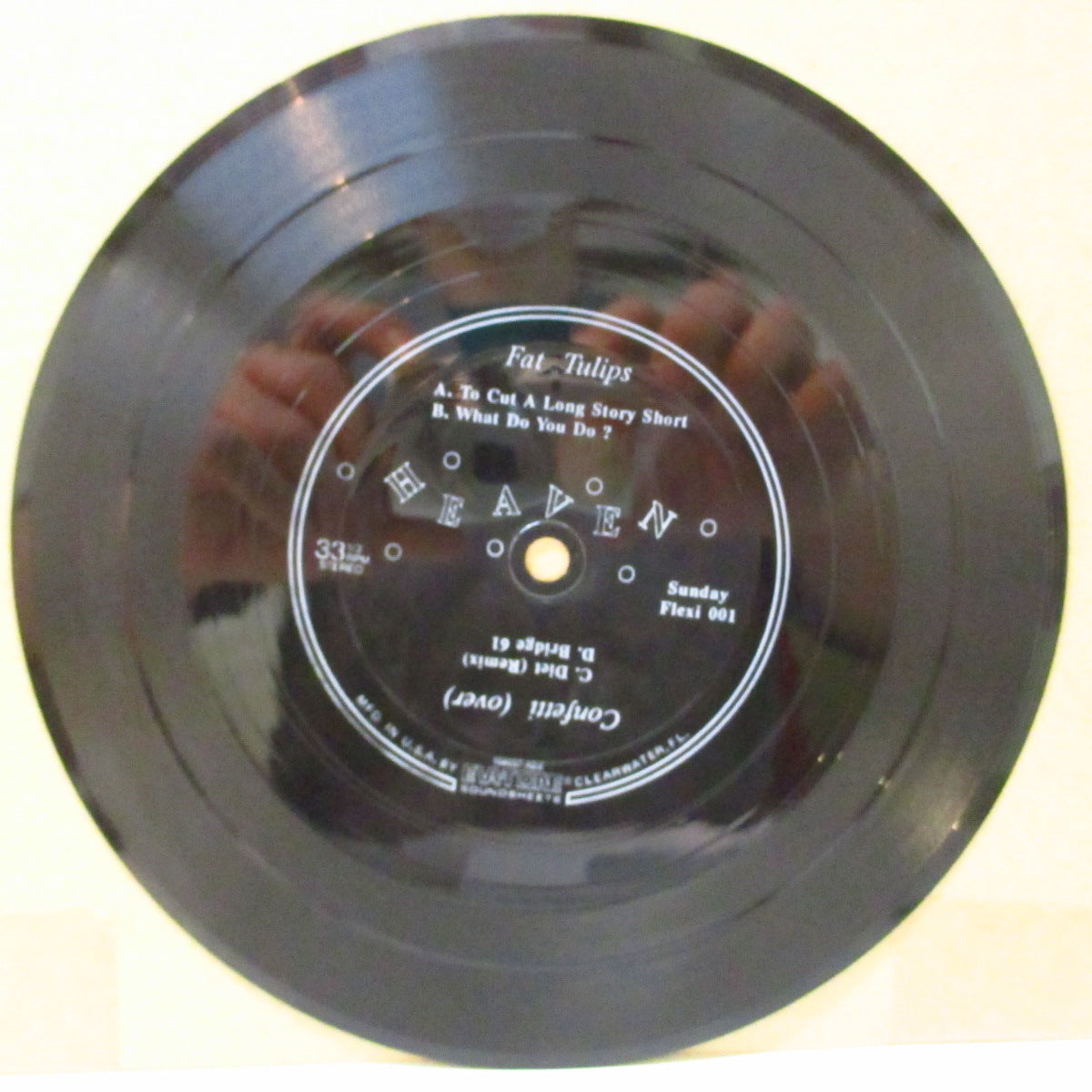 FAT TULIPS / CONFETTI - Heaven (US Orig.FLEXI 7")