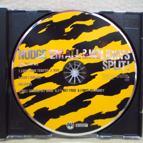 NUDGE’EM ALL & HOLiDAYS-Split (Japan Orig.CD-EP)