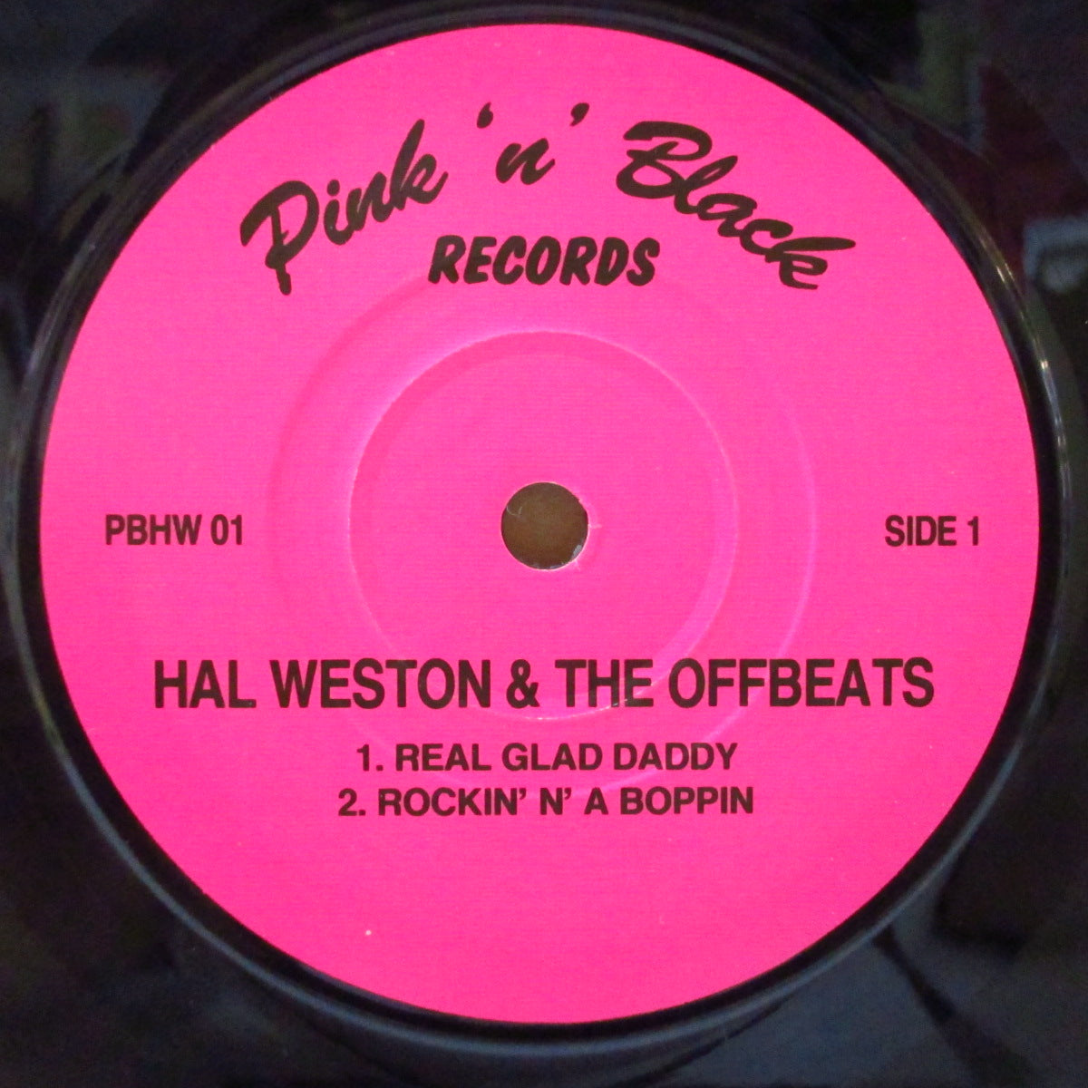 HAL WESTON AND THE OFFBEATS (ハル・ウエストン・アンド・ジ・オフビーツ) - Real Glad Daddy +3 (UK オリジナル 7")