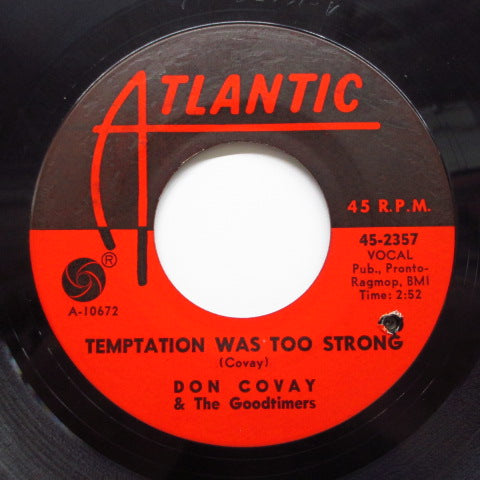 DON COVAY & THE GOODTIMERS - Somebody's Got To Love You (Orig)