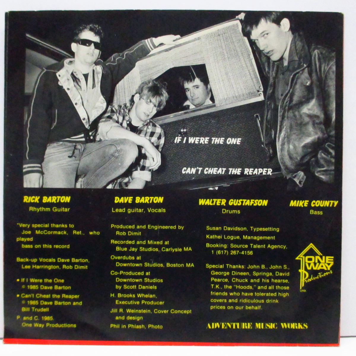 OUTLETS (アウトレッツ) - If I Were The One (US オリジナル 7")