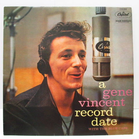 GENE VINCENT - Record Date (France 80's Re Maroon Lbl.Mono LP/#2C)