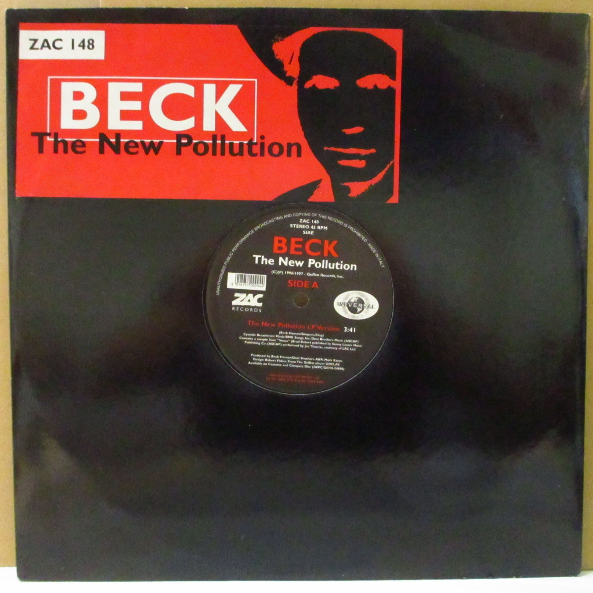 BECK (ベック) - The New Pollution (Italy Orig.12")