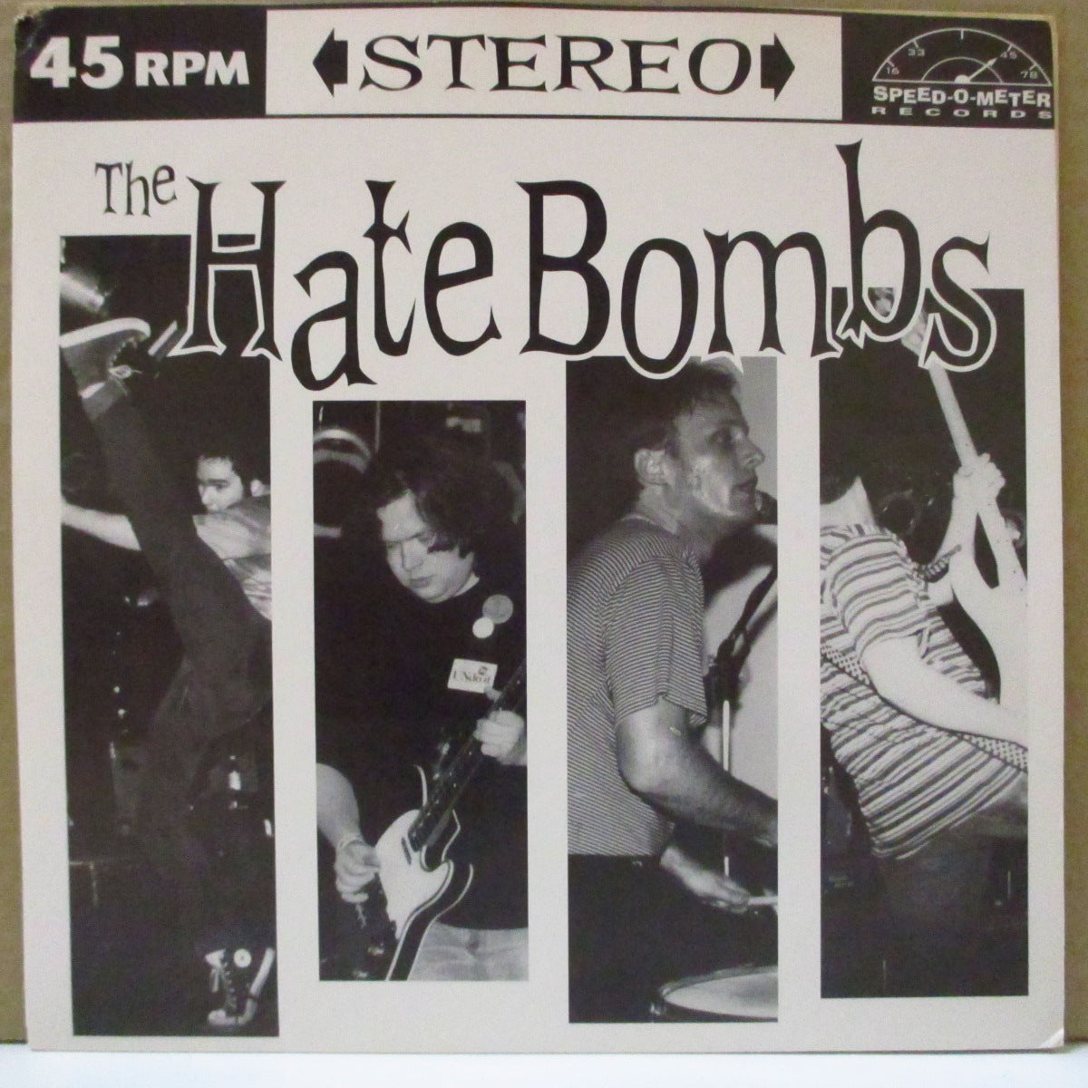 HATE BOMBS, THE (ヘイト・ボムズ) - Peckinpah Man (US Ltd.Clear Brown Vinyl7")