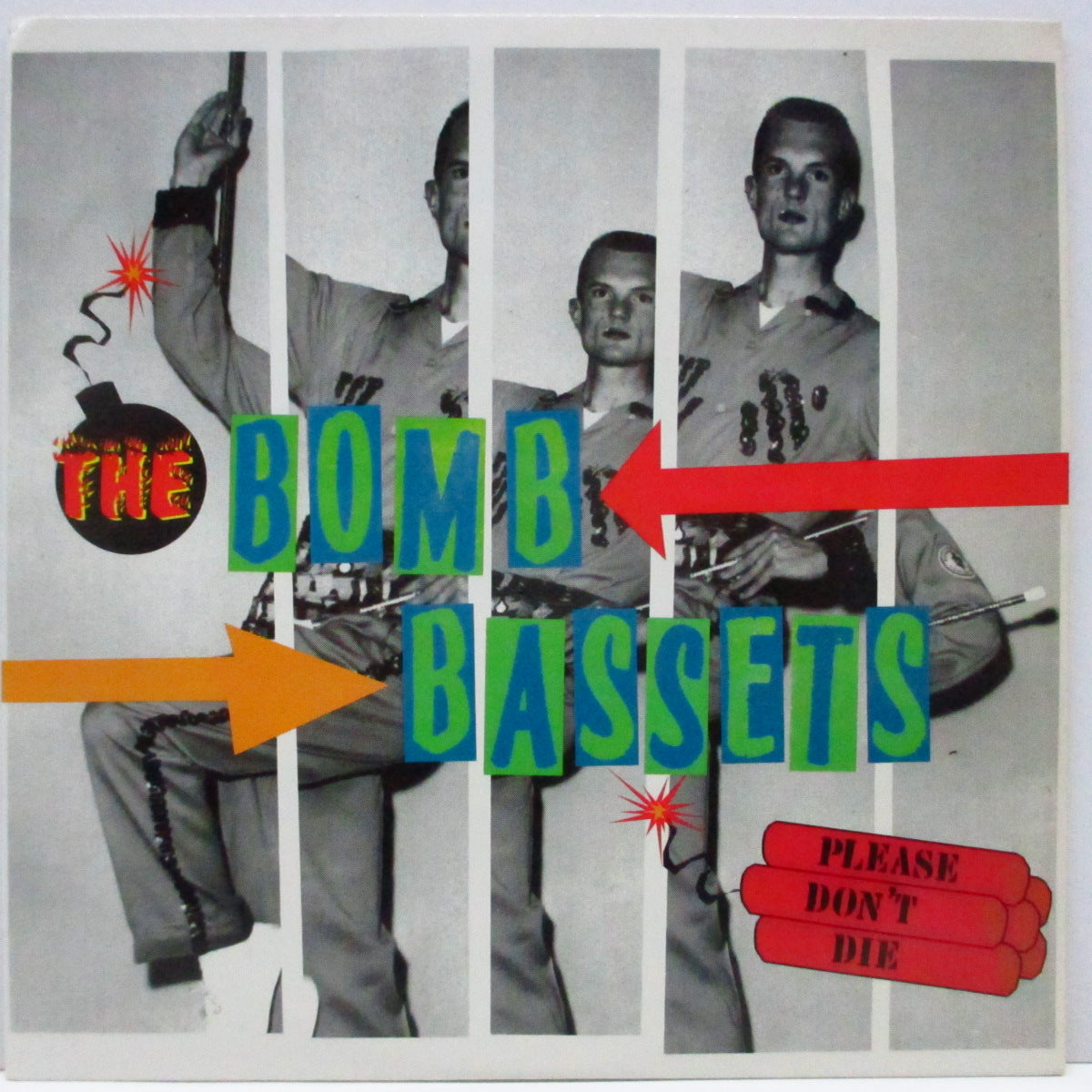 BOMB BASSETS, THE (ザ・ボム・バセッツ) - Please Don't Die (US オリジナル 7"EP)