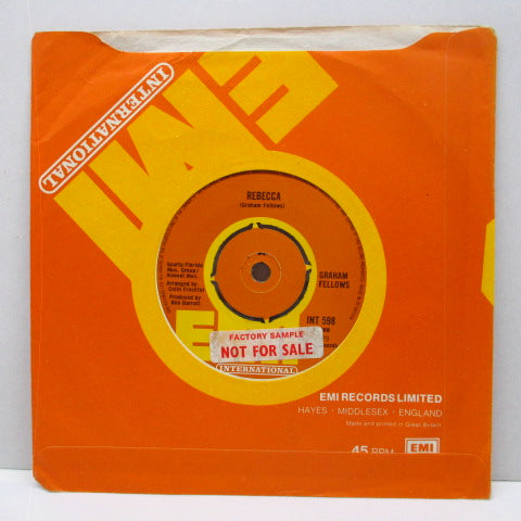 GRAHAM FELLOWS (グラハム・フェローズ) - Men Of Oats And Creosote (UK Orig.7"+Autograph)