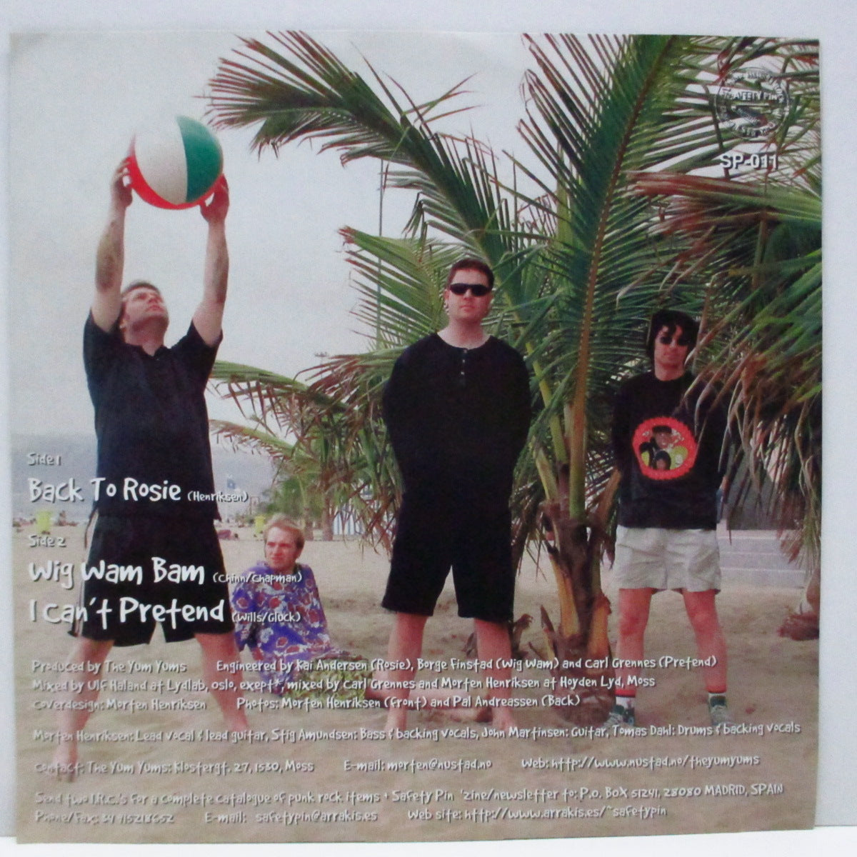 YUM YUMS, THE (ザ・ヤム・ヤムズ) - Back To Rosie (Spain オリジナル 7")