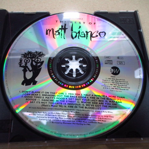 MATT BIANCO (マット・ビアンコ) - The Best Of Matt Bianco (EU オリジナル CD)