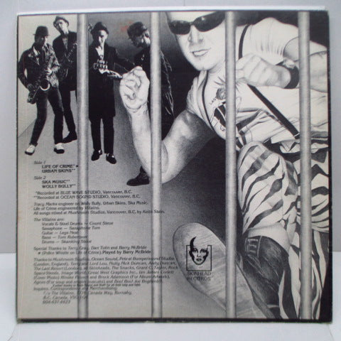 VILLAINS - Life Of Crime (Canada Orig.12")