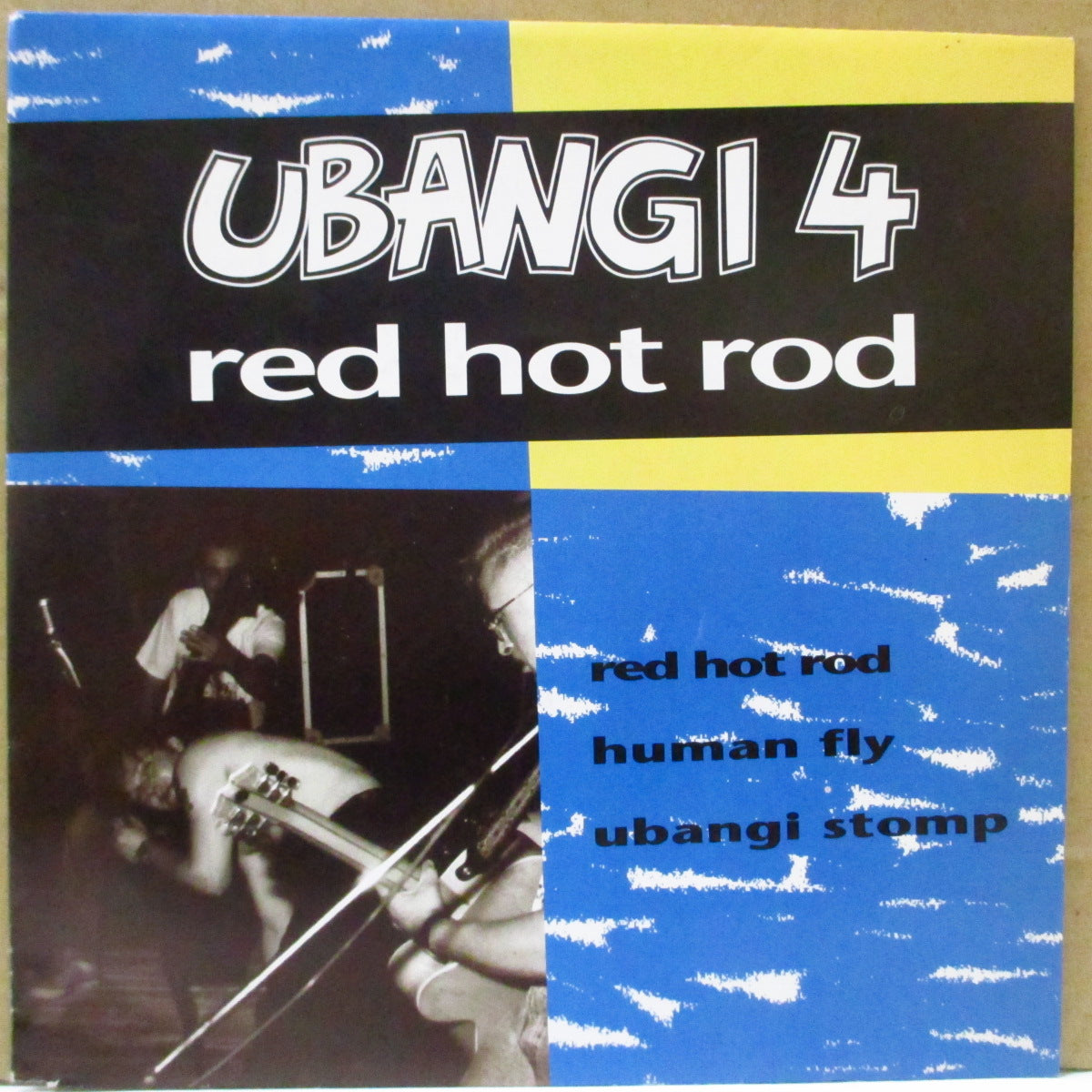 UBANGI 4 (ウバンギ 4) - Red Hot Rod +2 (Dutch 500枚限定 7")