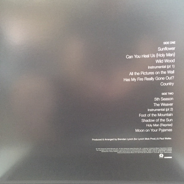 PAUL WELLER (ポール・ウェラー) - Wild Wood (EU 限定再発 LP/NEW)