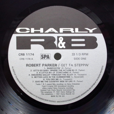 ROBERT PARKER (ロバート・パーカー) - Get Ta Steppin' (EEC Orig.)