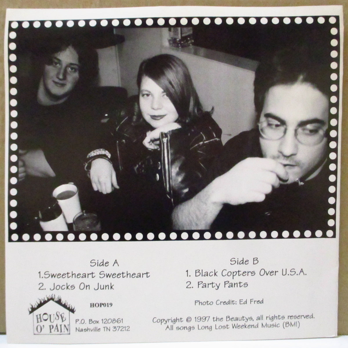 BEAUTYS, THE (ビューティーズ) - Sweetheart! Sweetheart! (US Orig.7")