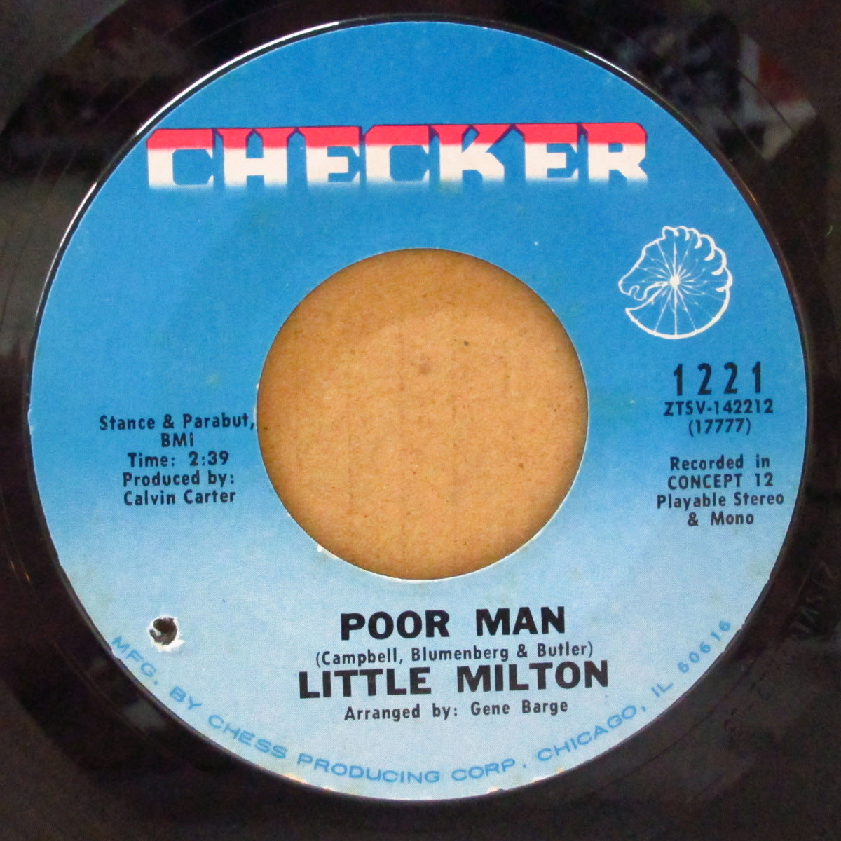 LITTLE MILTON (リトル・ミルトン) - Poor Man (US Orig.7")